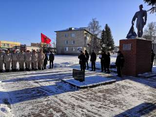 7 февраля в селе Бехтеевка, прошел митинг, посвященный 77-летию освобождению села от немецко-фашистских захватчиков